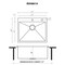 Ruvati 24 x 20 inch Drop-in 16 Gauge Stainless Steel Rounded Corners Topmount Kitchen Sink Single Bowl RVH8014 - alternate 6